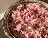 菊の花の甘酢和え作り方4写真