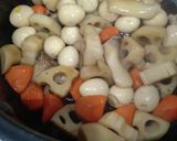 野菜の煮物+うずら卵作り方7写真