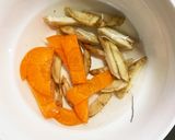 レンジ肉無豆腐きな粉ナポリタン味野菜炒め作り方7写真