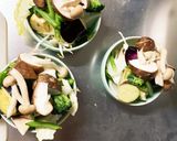 レンジ肉無豆腐きな粉ナポリタン味野菜炒め作り方11写真