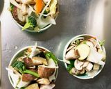 レンジ肉無豆腐きな粉ナポリタン味野菜炒め作り方12写真