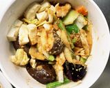 レンジ肉無豆腐きな粉ナポリタン味野菜炒め作り方17写真