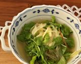 ヤーコンとクレソンのスープ作り方10写真