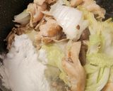 ルー不要☆簡単白菜チキンクリームシチュー作り方2写真