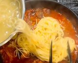 包丁いらず！サバ缶トマトパスタ作り方9写真