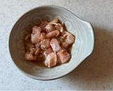 残った刺身がごちそうに♪刺身の竜田揚げそうめん作り方1写真