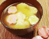 簡単☆ふんわり　餅巾着のお吸い物♪作り方10写真