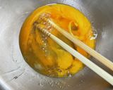 朝のたんぱく質！納豆の炒り卵作り方1写真