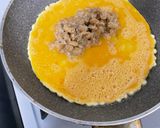 朝のたんぱく質！納豆の炒り卵作り方3写真