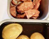 【ズボラ主婦】煮卵アレンジ和風炒飯作り方1写真