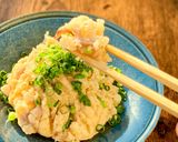 90℃ イカの塩辛のポテサラ：やみつき◎作り方24写真