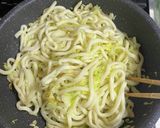 簡単時短15分でオムうどん作り方3写真