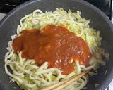 簡単時短15分でオムうどん作り方4写真