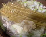 ベーコンと白菜としめじワンパンマヨパスタ作り方2写真