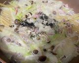 ベーコンと白菜としめじワンパンマヨパスタ作り方3写真