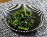 永遠に食べたい！春菊のガーリック炒め作り方7写真