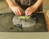 生春巻きの皮でカリもちエビ春巻き作り方4写真