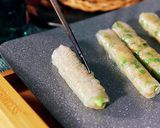 生春巻きの皮でカリもちエビ春巻き作り方6写真