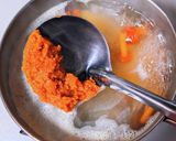 なめこと大根・じゃがいもの味噌汁作り方6写真