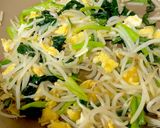 もやし ほうれん草 中華炒め作り方3写真