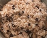餅米の美味しさが引き立つ、ささげのお赤飯作り方6写真