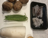 イカと根菜の食べる和風スープ作り方1写真