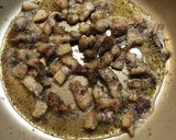 臭みがあっても大丈夫!？猪肉チャーハン作り方3写真