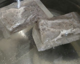 基本のき☆えのきと油揚げのお味噌汁作り方1写真