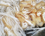 基本のき☆えのきと油揚げのお味噌汁作り方5写真