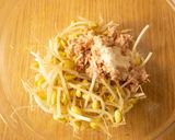 豆もやしとツナのさっぱりサラダ作り方2写真