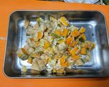 かぼちゃの天ぷら入りのお好み焼き♬作り方8写真