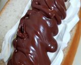 お祭りチョコバナナ＊バナナホイップサンド作り方9写真