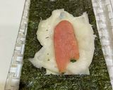 リメイク*海苔巻きめんたいおもちーず。作り方4写真
