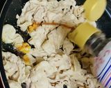 豚バラ肉で・マヨ醤〜ブタ丼作り方4写真