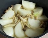 かぶと大豆の和風コンソメスープ作り方2写真