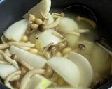 かぶと大豆の和風コンソメスープ作り方3写真