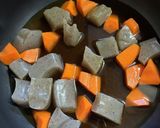 こんにゃくとがんもとにんじんの煮物作り方5写真