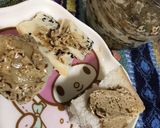 牛乳0 de ❤オレ玉葱パンプディング♪作り方18写真