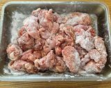 香味ダレがけ♩豚こまカリカリ揚げ作り方3写真