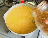 野沢菜と酒粕のお味噌汁作り方6写真