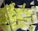 寝起き5分！豆乳と白菜の朝食スープ作り方1写真