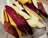 スイートポテトフライ　(vegan)作り方1写真