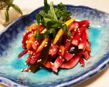 紅芯大根の甘酢漬け♡作り方4写真