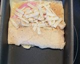 オートミールチーズブリトー作り方4写真