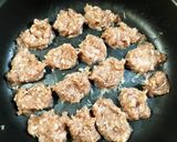 フライパン8分蒸し惣菜@豚ひき肉編作り方2写真