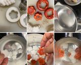 関西風　鶏腿肉と里芋の雑煮　白味噌仕立て作り方5写真