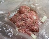 トッポギ風味の餅入り豚つくね作り方3写真