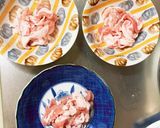 きな粉梅生姜焼味豚こま大根青椒肉絲風作り方2写真