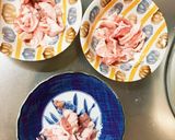 きな粉梅生姜焼味豚こま大根青椒肉絲風作り方3写真