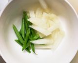 きな粉梅生姜焼味豚こま大根青椒肉絲風作り方6写真